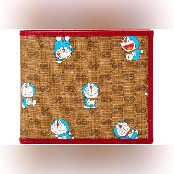 Authentic Gucci x Doraemon Bifold Wallet - NEW - Picture 1 of 12